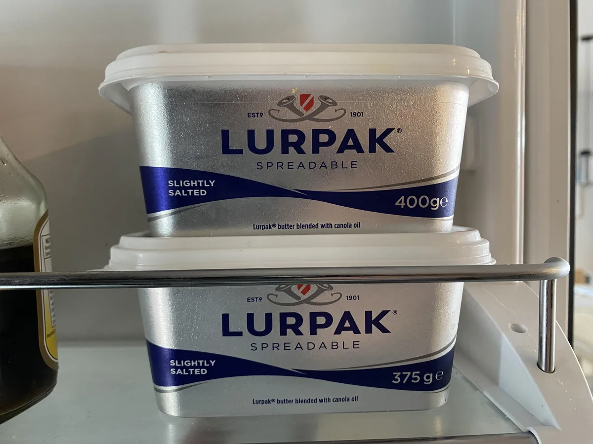 Lurpak Butter 250g — 250g to 225g