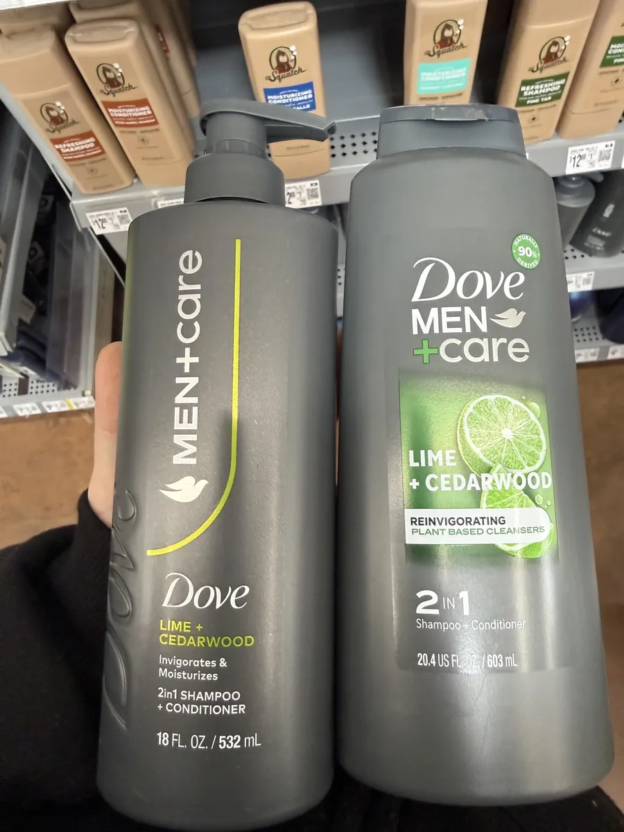 Dove Dove soap or body wash package