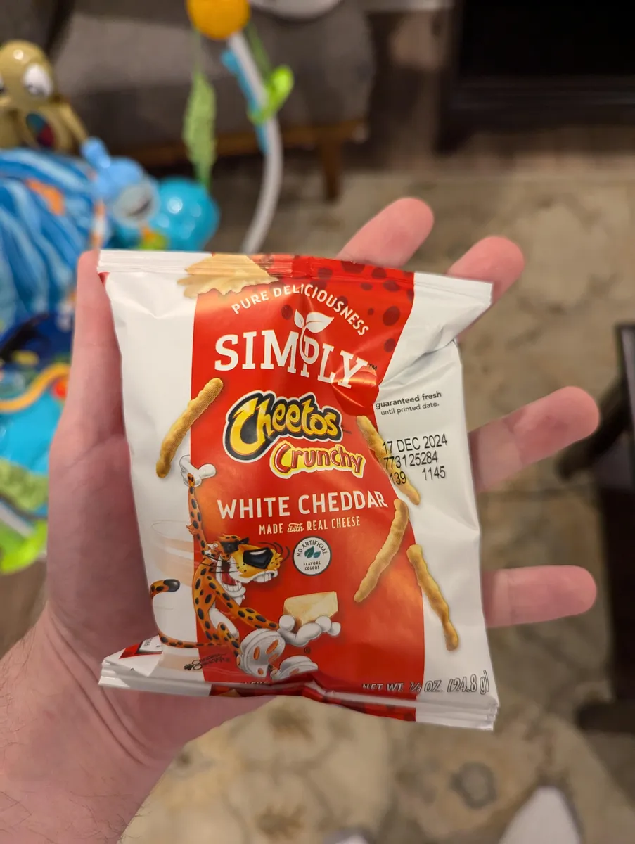 Frito-Lay Simply Cheetos Crunchy package