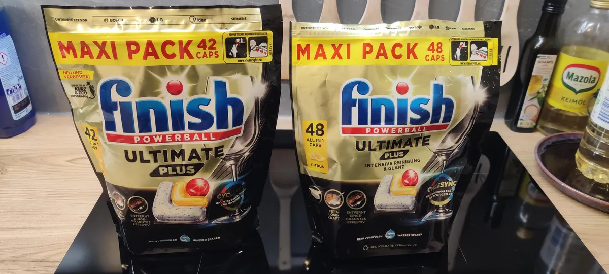 Finish Finish Powerball Ultimate Plus — 48ct to 42ct