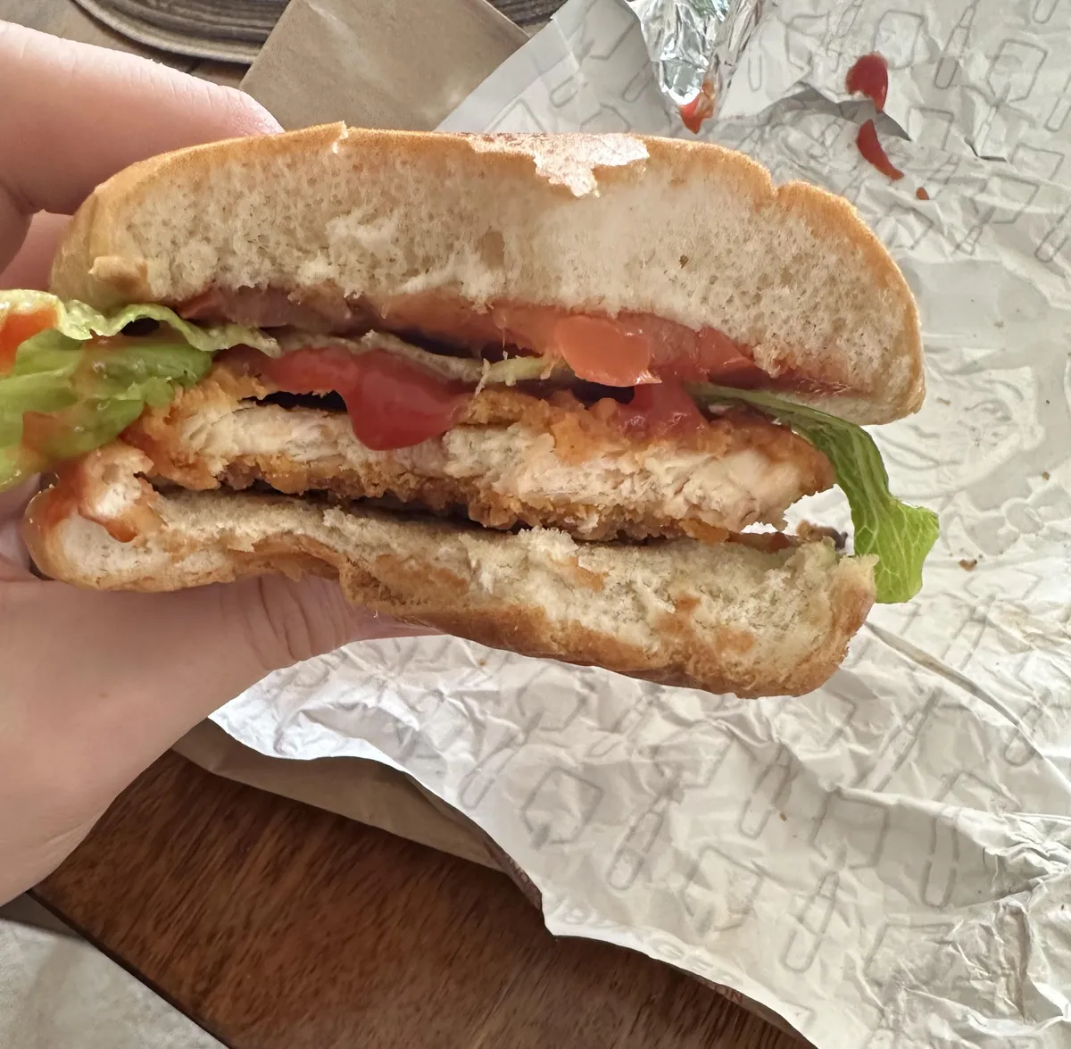 Wendy's Spicy Chicken Sandwich