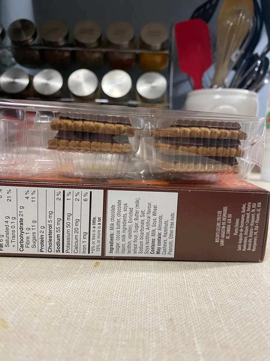 Mars Celebration cookies package photo