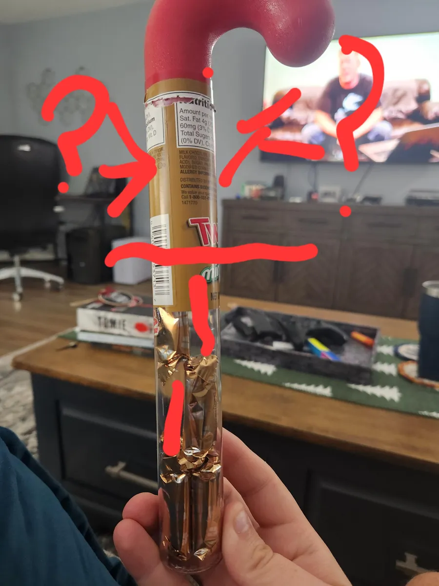 Twix Twix Christmas candy cane
