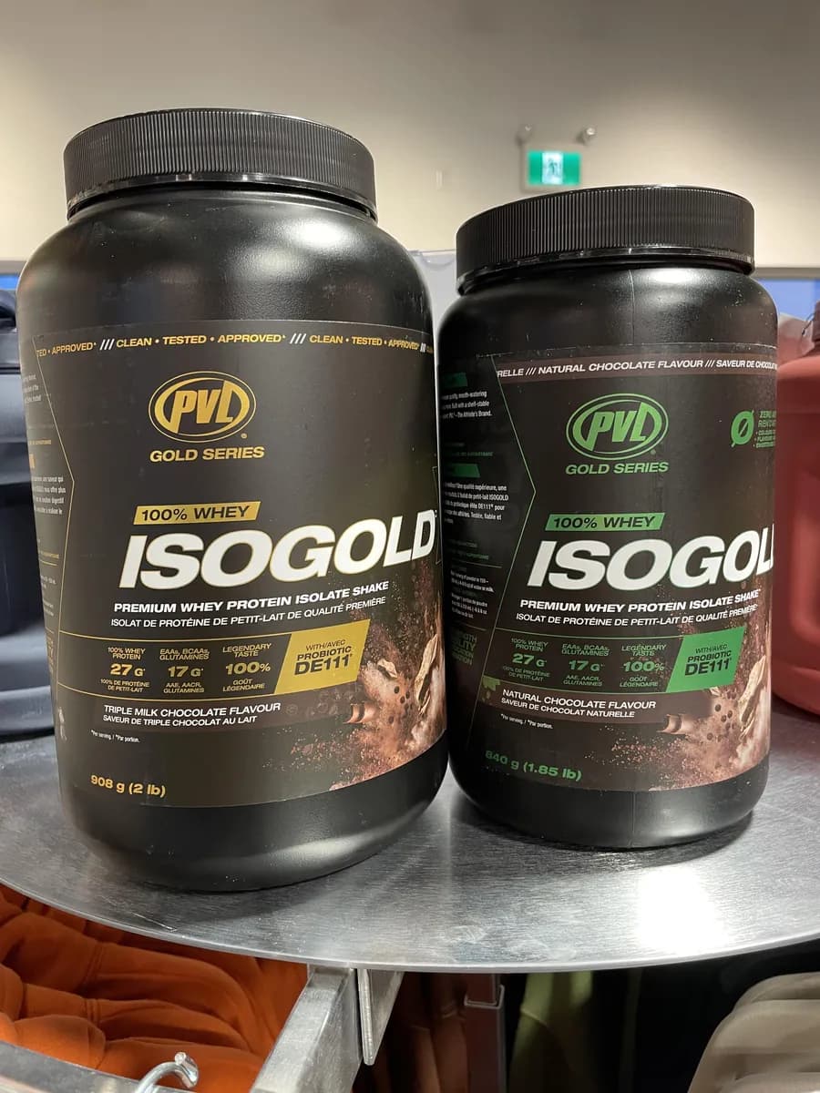 Pvl Isogold protein — 908g to 840g