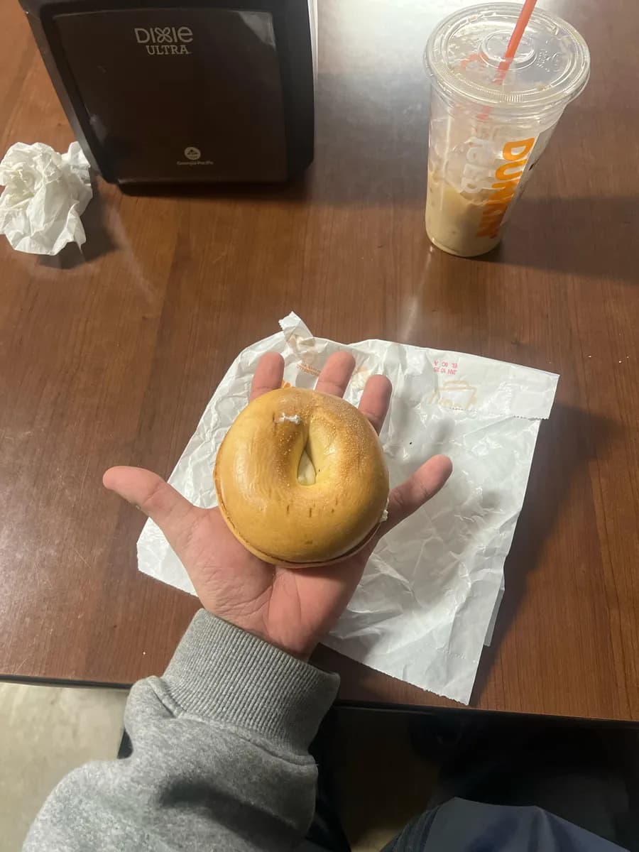 Dunkin Donuts Breakfast Sandwich