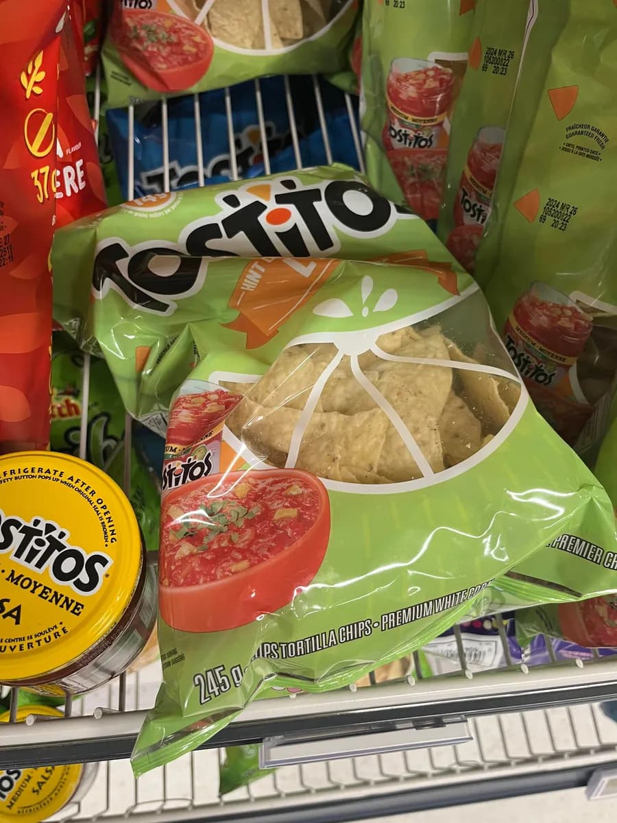 Frito-Lay Tostitos package