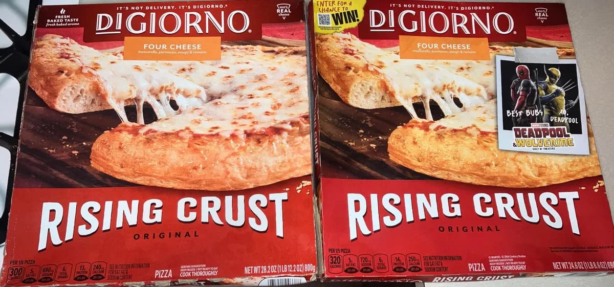 Digiorno Rising Crust Pizza package photo