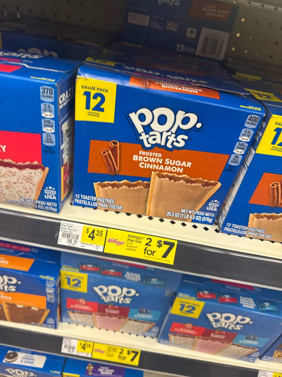 Kellogg Pop-Tarts Value Pack package