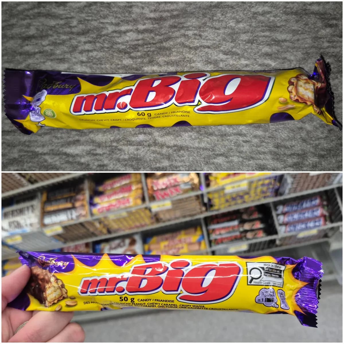 Mr. Big Mr. Big chocolate bar package photo
