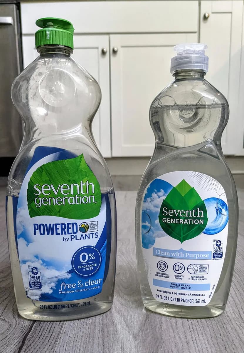 Seventh Generation Dish Liquid package photo