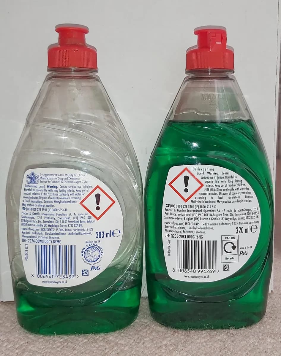 Fairy Fairy Liquid package photo