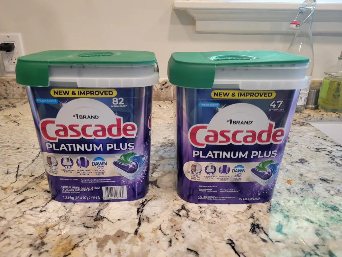 Cascade Laundry Detergent Pods — 82ct to 47ct