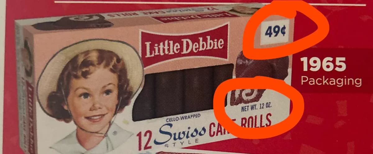 Little Debbie Swiss Rolls — 12oz to 13.31oz