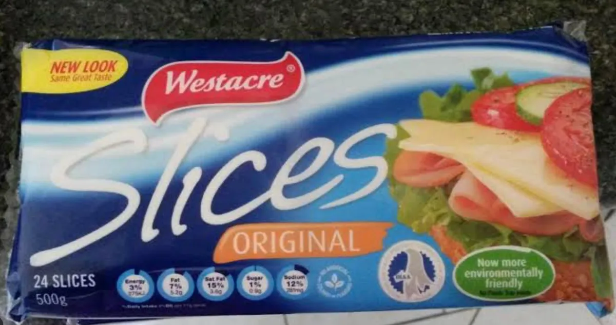 Westacre Cheese slices — 500g to 432g