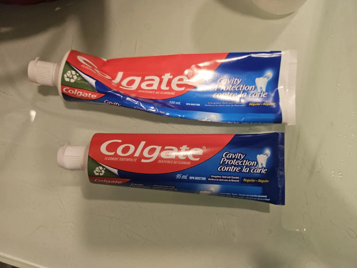Colgate Colgate Regular — 150ml to 95ml